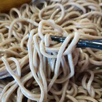 そば処 一庵 - 一庵そば(冷)の田舎蕎麦(R1.7.1撮影)