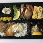 丸秀鮮魚店 - 幕の内弁当＝６４８円 税込