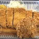 ロースかつ、ヒレかつ１枚（粗挽きパン粉）