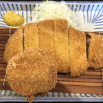 ロースかつ、ヒレかつ１枚（細かいパン粉）