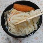 宮川製麺所 - 麺のリフトアップ