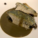 ラ クレリエール - 2020.3.  山口県萩産 黒鮑の岩塩蒸し