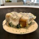 ラ クレリエール - 2020.3.  ホタテのポワレとグラタン