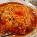 中華料理 松楽 - 天津飯。