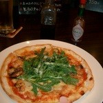 IL Gabbiano - 本日のピザ。（２０１２年４月訪問時）