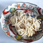 中村製麺所 - 全粒粉（ふすまいり）の"平打饂飩（ひらうちうんどん）"