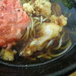 ふじ - お汁はさっぱりながらしっかりと美味しい