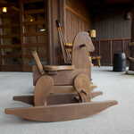 花仙庵 仙仁温泉 岩の湯 - ぬくもりを感じる、木の玩具。子ども連れでも一日中楽しめそう