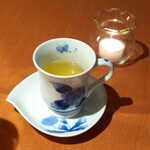 花仙庵 仙仁温泉 岩の湯 - 煎り玄米スープ。自然な出汁の旨さが、身体に染み渡る