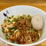 麺屋 しん蔵 - 汁なし坦々麺 750円 味玉 100円