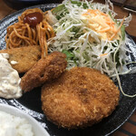 新地 入船 - 白身フライ・唐揚げ・コロッケ♪