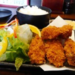 はるりん - カキフライ。
