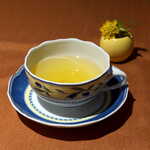 花仙庵 仙仁温泉 岩の湯 - レモングラスとペパーミントのハーブティーでシメ。お見事でした！