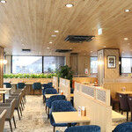 Cafe Renoir - 内観写真:禁煙席