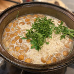 柚木元 - なめこでとろみを