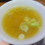 三好飯店 - オムライス(スープ)