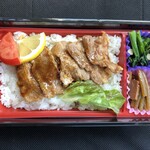 豆腐と湯葉・土佐文化の店 大名 - ゆば重豚バラ肉の甘辛焼き