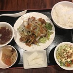 上海食堂 - 油淋鶏セット850円