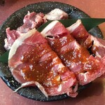 焼肉　太郎 - 豚ハラミとラム肉