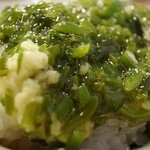 旬味清蔵 - 芽かぶ酢をご飯にかけて芽かぶ丼♪