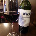 グラス赤ワイン