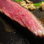 カンテサンス - 仏産ルーアン鴨の胸ともも肉の３時間ロースト　キプロス島の小麦のリゾットを添えて1