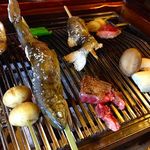 黒茶屋 - 炭焼き