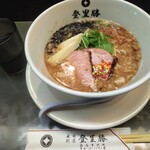 らぁめん登里勝 - 背油らーめん　840円(税込）