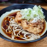 Rokumonsoba - ゲソ天そば（400円）
                      