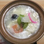 宗庵 よこ長 - 湯豆腐（刺身付湯どうふ定食）