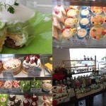 SANSYUEN - 店内には、可愛いケーキや焼き菓子が　たくさん並んでいます。