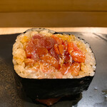 すし ふくづか - 鮪の全部巻き 