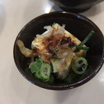 食堂 ハーバー - 冷奴