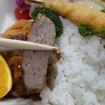 レストラン サンパステル - オニオンソースで頂くハンバーグ