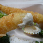 レストラン サンパステル - タルタルで頂くぷりぷりエビフライ