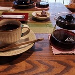 Waizu - Trying French-style coffee named Tokugawa Shogun o(^o^)o