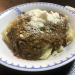 旬菜バール リカリカーレ - ボロネーゼお皿へ