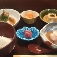 徳うち山 - 鯛茶漬け御膳