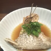 徳うち山 - 鯛の煮物