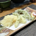 ぼちぼち - 野菜の天ぷら盛り