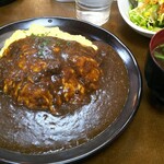 いとう亭 - ふわとろオムカレー (ランチ850円)