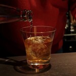 DEN - ブランデーりんご漬け？ソーダ