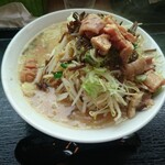 大漁バガボンド丸 - 鉄砲ラーメン (味噌)