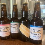 MAKUHARI BREWERY - 自社醸造ビールのボトル各種もご用意しております。