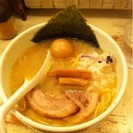 オラガヌードルズ - あっさりほたて塩ラーメン（卵トッピング)