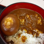 Shirakawa Soba - このカレーが美味しかった　ハマる味です　煮卵はマイギネスの美味しさ