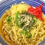 Shirakawa Soba - 追加でいただいたぶっかけ中華　これにもハマりました　これ美味し過ぎないかい？