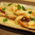 割烹さいお - ちょっと洋食のエビはプリプリ