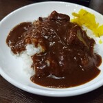 支那そば 佐川 - 半カレー