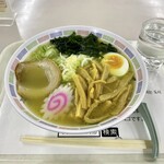 札幌市役所本庁舎食堂 - 塩ラーメン　480円